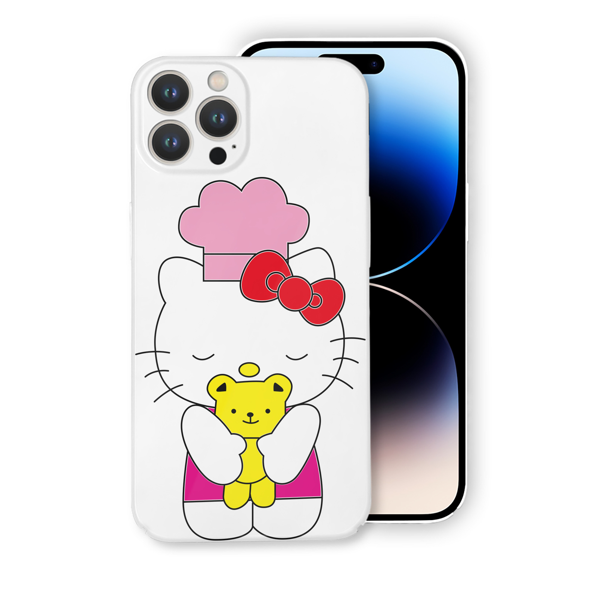 （画像用） Hello Kitty ハローキティ 【iPhone 14シリーズ対応】ハードケース
